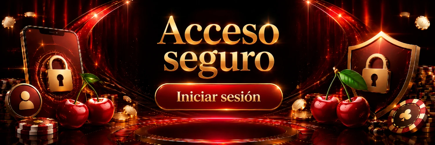 Acceso seguro a Red Cherry Casino