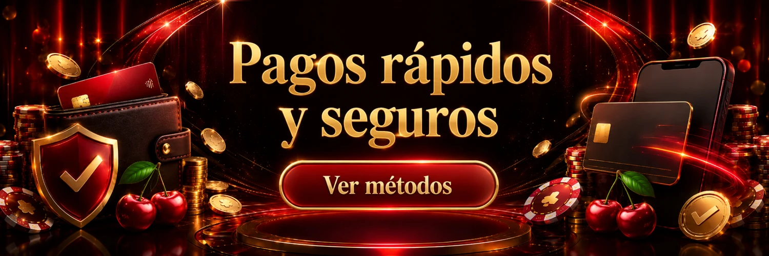 Pagos rápidos y seguros en Red Cherry Casino